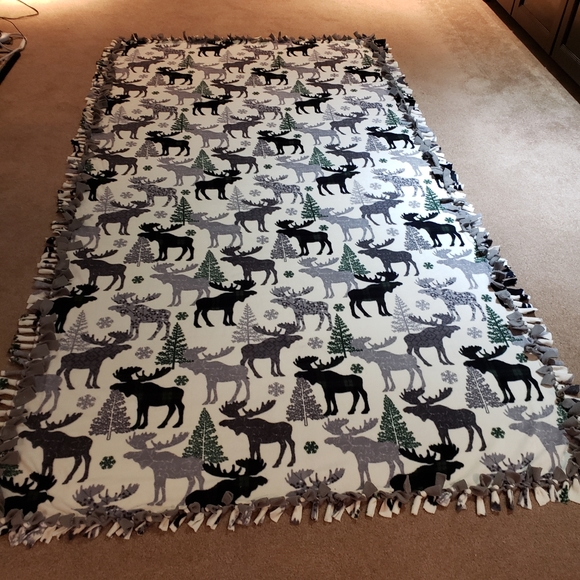 Other - Hand made large fleece blanket